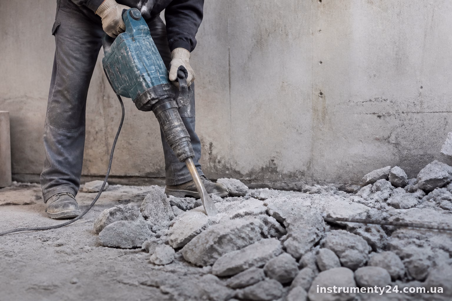 Як зменшити вібрацію відбійного молотка під час роботи